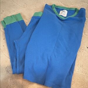J. Crew Crewcuts Long Thermal PJ Set Size 8